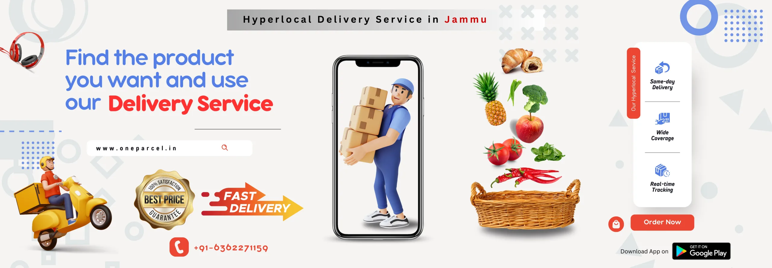 Local Delivery in jammu
